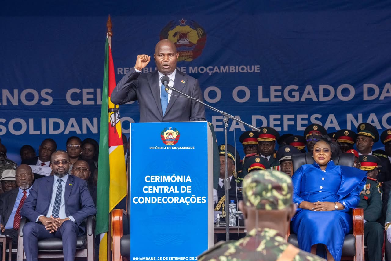 Presidente Chapo reforça apoio aos militares e orienta modernização das FADM