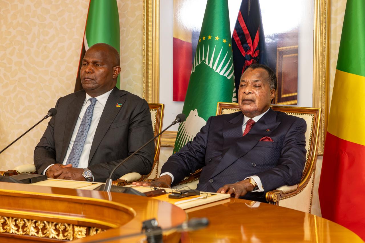 Presidentes Chapo e Sassou Nguesso reforçam cooperação entre Moçambique e Congo