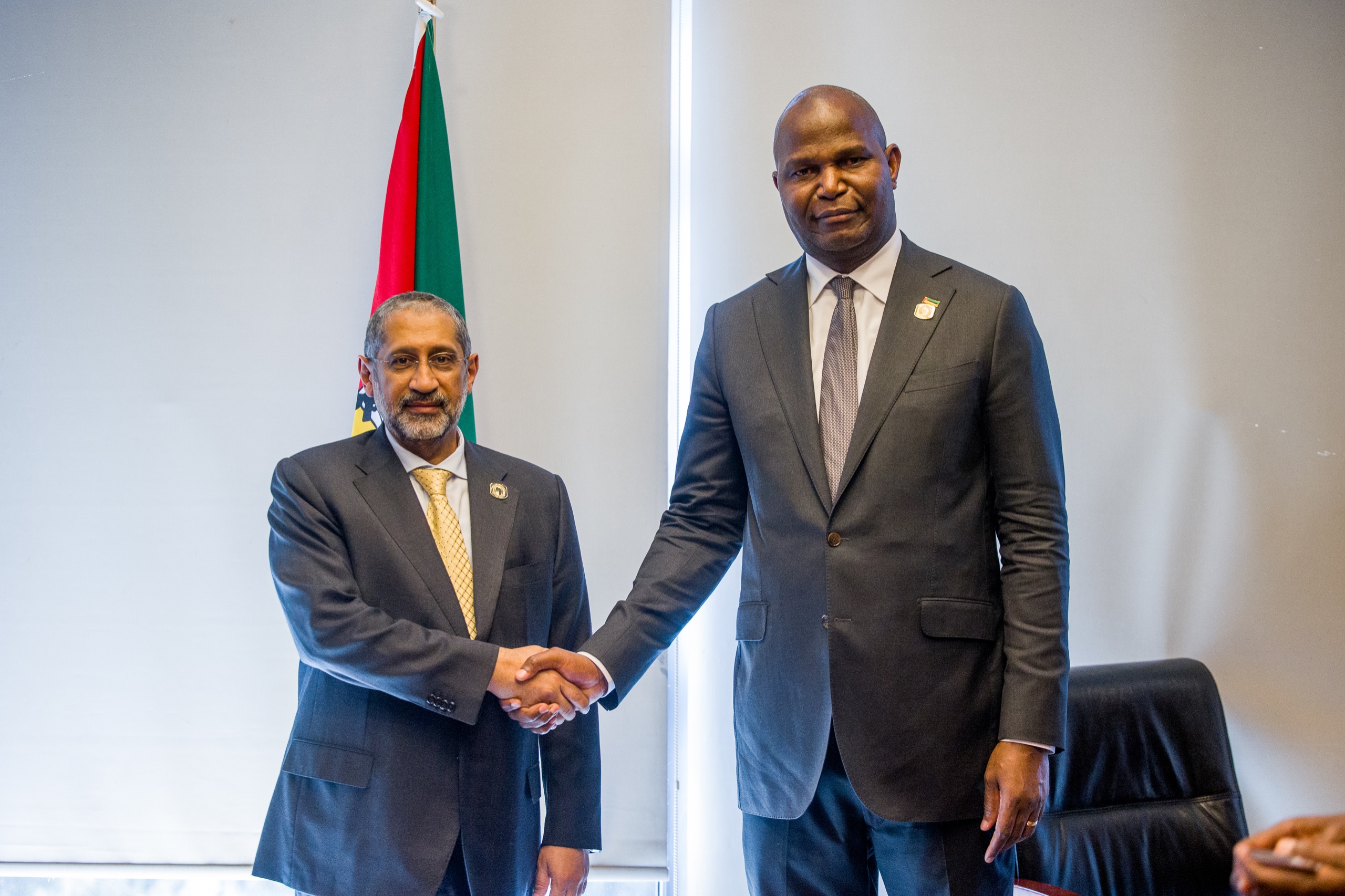 Chapo reforça cooperação financeira com o BADEA em Adis Abeba