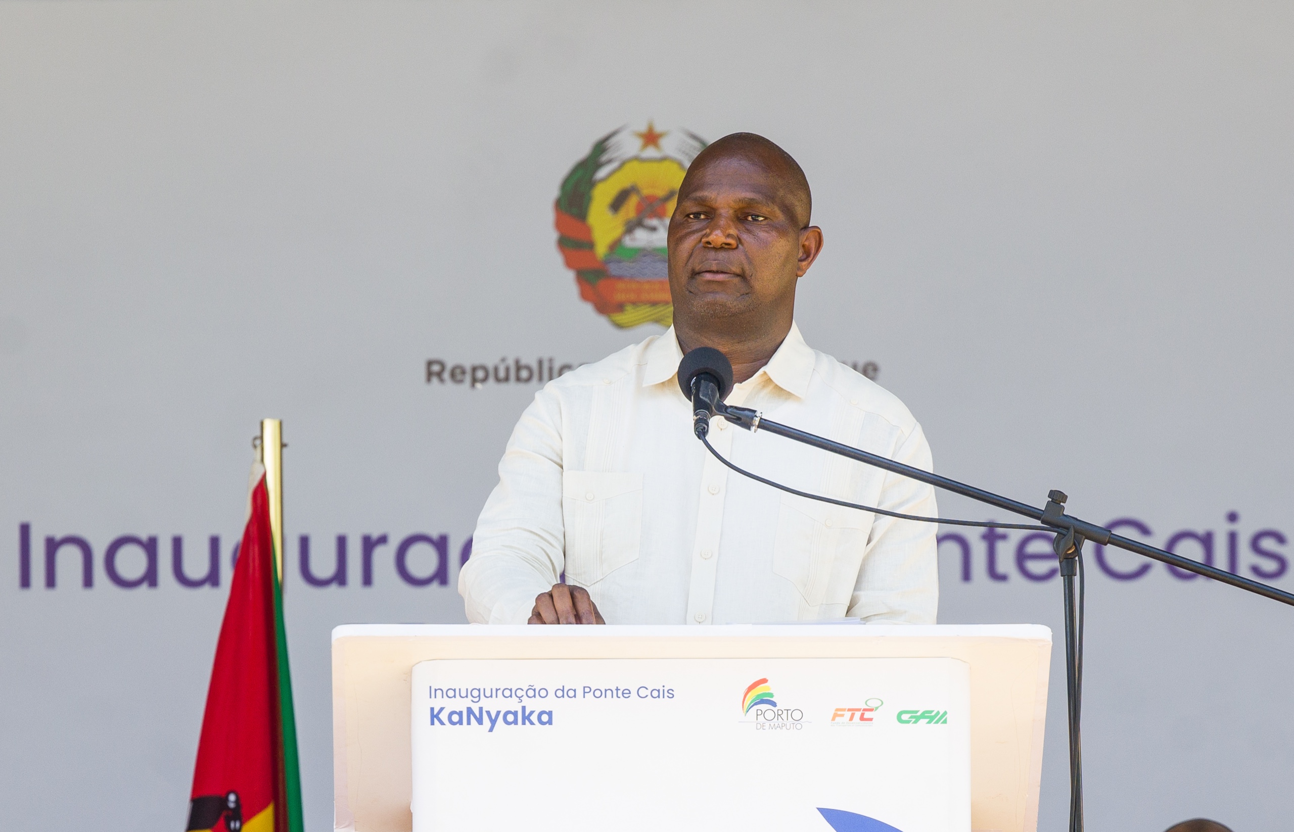 Presidente Chapo inaugura ponte-cais de KaNyaka e destaca mobilidade como motor da economia