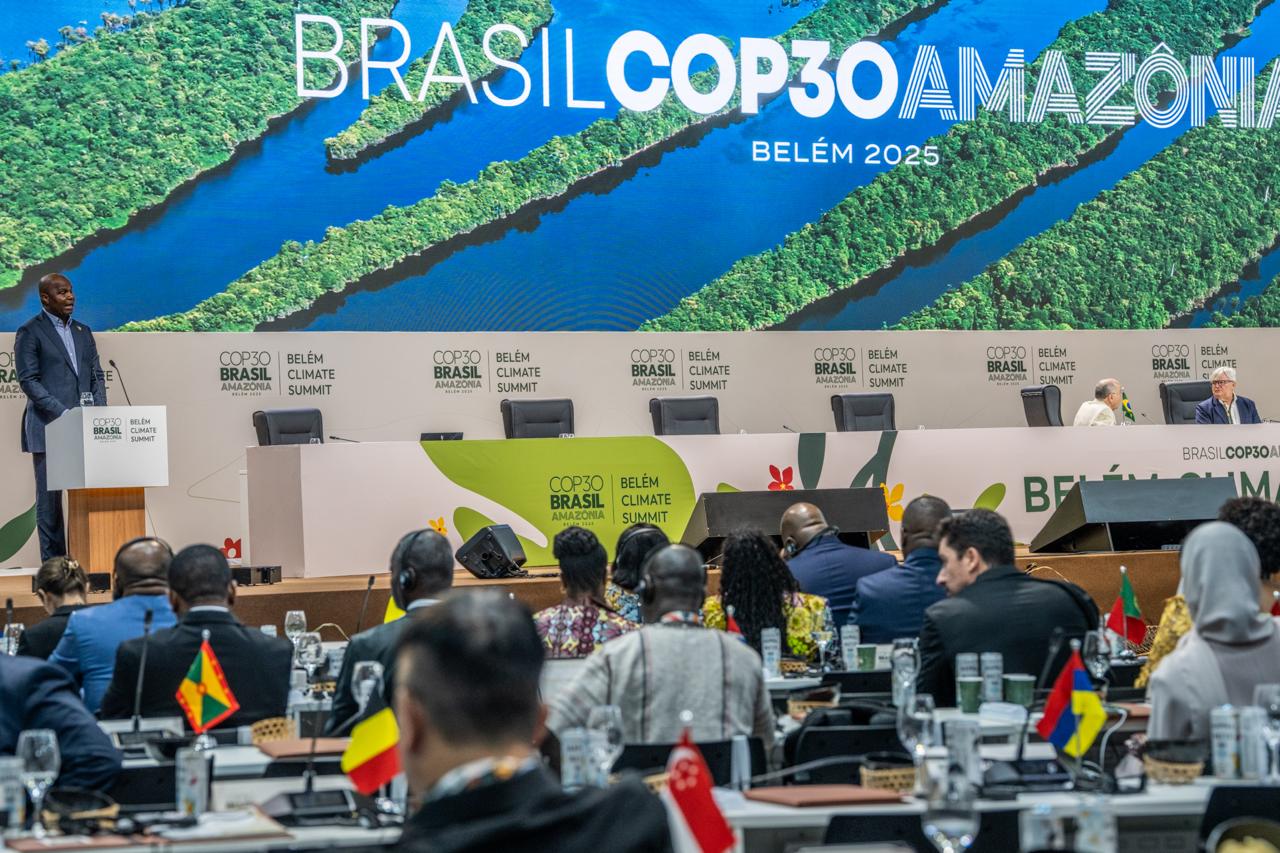 Presidente Chapo defende decisões globais corajosas na COP30 em Belém do Pará